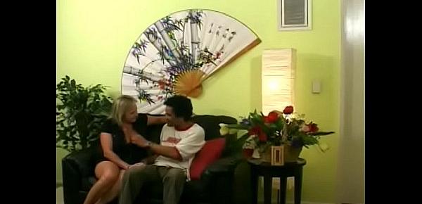  Well hung glad crap-yellow lad penetrates blonde aged woman Wanda Lust  with huge knockers